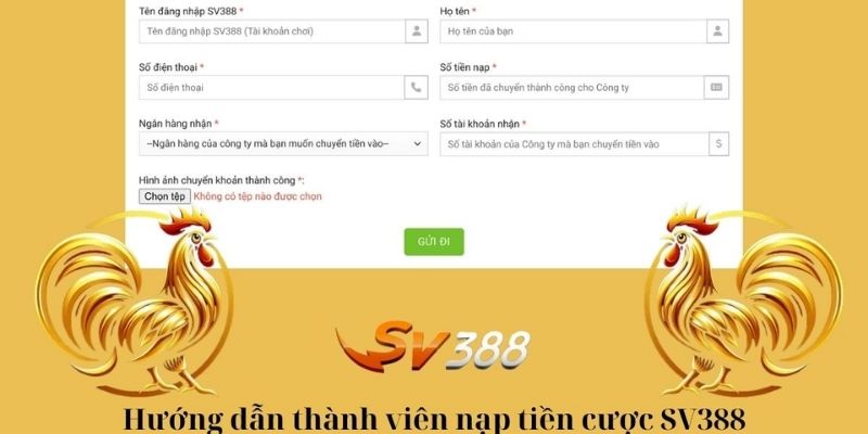 Cập nhật hướng dẫn nạp tiền SV388