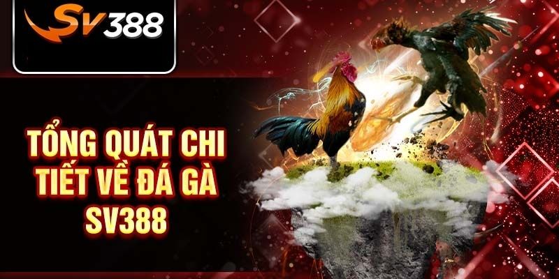Đá gà SV388 trò chơi độc lạ, tâm điểm giải trí nhận thưởng