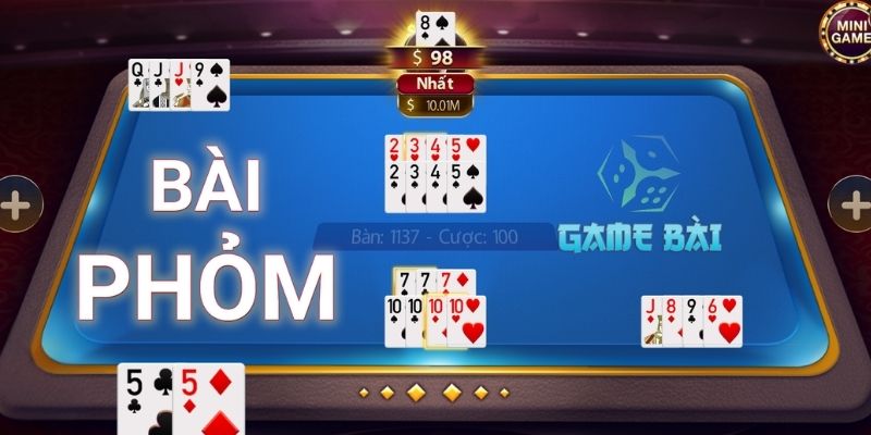 Phỏm cuốn hút với chiến thuật thông minh làm bạn mê mẩn